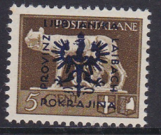 Dt.Bes. Laibach Mi.-Nr. 1 **