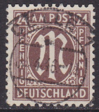 Bizone Mi.-Nr. 27 Cz oo gepr. BPP