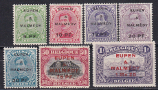 Eupen und Malmedy Mi.-Nr. 1/7 *