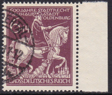 Deutsches Reich Mi.-Nr. 907 VI oo