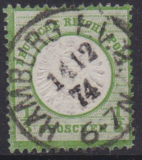 Deutsches Reich Mi.-Nr. 17 b oo gepr. BPP Zahnfehler