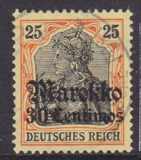 Dt. Kol. Marocco Mi.-Nr. 50 I oo