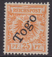 Dt. Kol. Togo Mi.-Nr. 5 a *