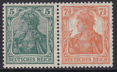 Deutsches Reich Mi.-Nr. W 5 aa **