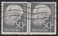 Bund Mi.-Nr. 189 x oo Paar