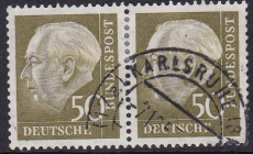 Bund Mi.-Nr. 261 w oo Paar