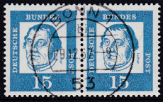 Bund Mi.-Nr. 351 x oo Paar