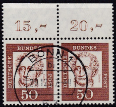 Bund Mi.-Nr. 356 y oo Paar