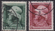 Deutsches Reich Mi.-Nr. 569/70 x oo