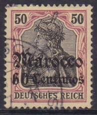 Dt. Kol. Marokko Mi.-Nr. 28 oo