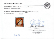 Österreich Mi.-Nr. IV b ** Befund