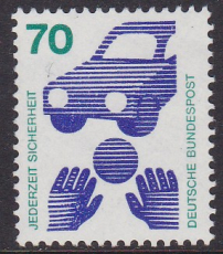 Bund Mi.-Nr. 773 R b **