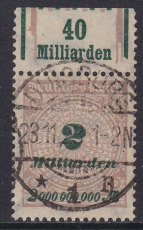 Deutsches Reich Mi.-Nr. 326 A W OR oo gepr. INFLA