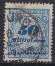 Deutsches Reich Mi.-Nr. 330 A P oo gepr. INFLA