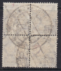 Deutsches Reich Mi.-Nr. 323 A P b oo gepr. INFLA Viererblock