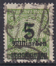Deutsches Reich Mi.-Nr. 333 A P oo gepr. INFLA