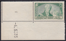 Frankreich Mi.-Nr. 299 ** Eckrand