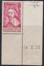 Frankreich Mi.-Nr. 301 ** Eckrand