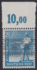 Bizone Mi.-Nr. 43 I P OR ndgz **