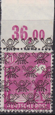 Bizone Mi.-Nr. 47 II P OR ndgz **