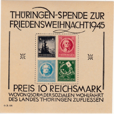 SBZ Mi.-Nr. Block 2 t (*)