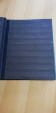 Leuchtturm Schraubdeckelbinder grün mit Einsteckseiten