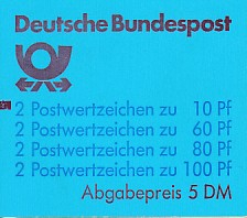 Bund Mi.-Nr. MH 26 a mz **