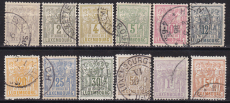Luxemburg Mi.-Nr. 45/56 oo