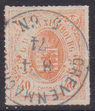 Luxemburg Mi.-Nr. 23 a oo