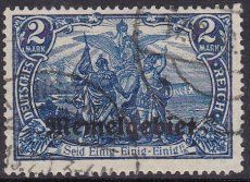 Memel Mi.-Nr. 12 c oo gepr. BPP