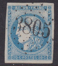 Alt - Frankreich Mi.-Nr. 41 II oo