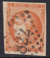 Alt - Frankreich Mi.-Nr. 43 c oo