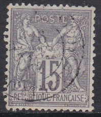 Alt - Frankreich Mi.-Nr. 61 I oo
