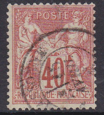 Alt - Frankreich Mi.-Nr. 65 I oo