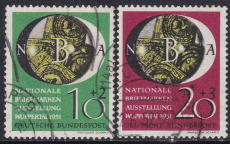 Bund Mi.-Nr. 141/42 oo