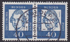 Bund Mi.-Nr. 355 x oo Paar
