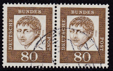 Bund Mi.-Nr. 359 y oo Paar
