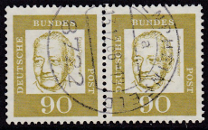 Bund Mi.-Nr. 360 y oo Paar