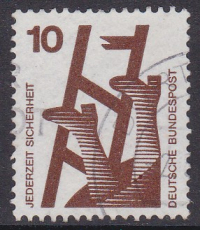 Bund Mi.-Nr. 695 A Rb oo