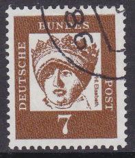 Bund Mi.-Nr. 348 x R oo