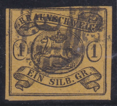 Braunschweig Mi.-Nr. 6 b oo
