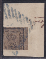 Braunschweig Mi.-Nr. 9 a 1/4 oo
