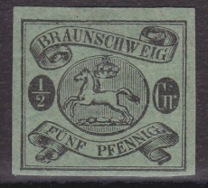 Braunschweig Mi.-Nr. 10 A *