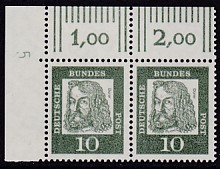 Bund Mi.-Nr. 350 y DZ 5 **