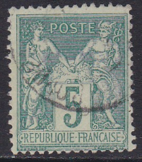 Alt - Frankreich Mi.-Nr. 59 II b oo