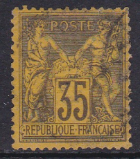 Alt - Frankreich Mi.-Nr. 75 b oo
