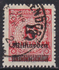 Deutsches Reich Mi.-Nr. 334 B P oo gepr. INFLA