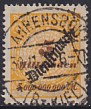 Deutsches Reich Dienst Mi.-Nr. 85 oo gepr. INFLA