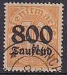 Deutsches Reich Dienst Mi.-Nr. 95 Y oo gepr. INFLA
