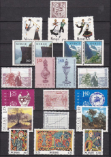 Norwegen Jahrgang 1976 postfrisch